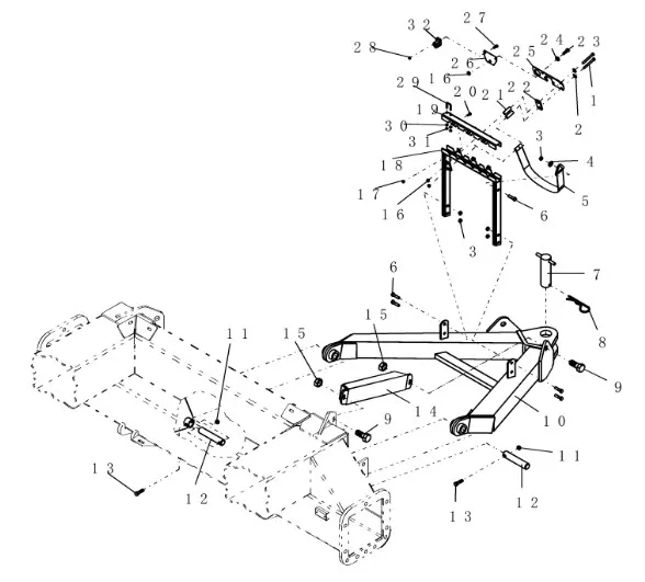 GL-164 - трапеция прицепная