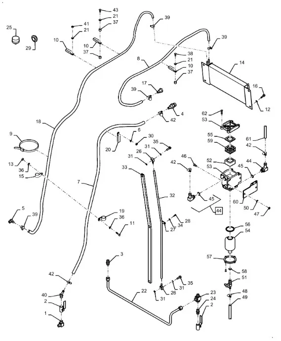 87434394 - радиатор